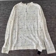 新品　ジーナシス　タイトレーススタンドブラウスのサムネイル