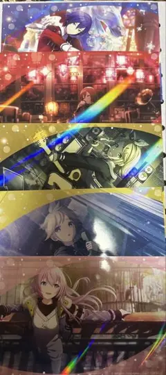 プロセカ アニメイト特典 ポストカード バチャシンセット