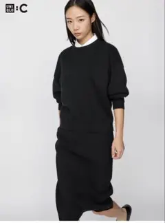 UNIQLO:C ユニクロ スムースコットンクルーネックセーターXL 美品