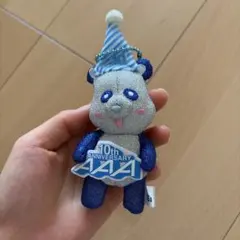 AAA 10th ANNIVERSARY Aパンダ 青　マスコット
