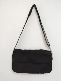 【美品】無印良品　黒 ショルダーバッグ