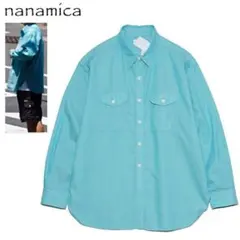 新品 M ナナミカ ユーティリティ パナマシャツ 長袖シャツnanamicaのサムネイル