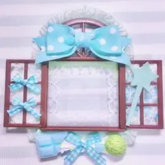 硬質ケースデコ ホイップデコ ケースデコ レースデコ トレカケース NO.367