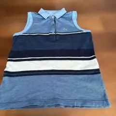 LACOSTE ストライプ ポロシャツ 42