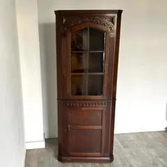 イギリス アンティーク家具 コーナーキャビネット 1930年頃 962A