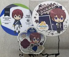 あんスタ　朱桜司　紙類3点　アニカフェ 、富士急ハイランド