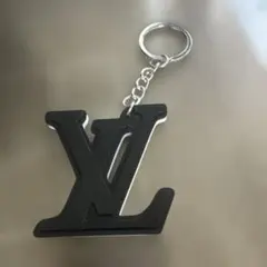 VLロゴ キーホルダー ブラック ホワイト