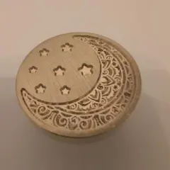 シーリングスタンプヘッド 月と星 2.5cm