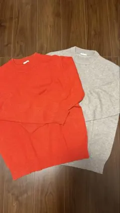 ニット・セーター×2セット販売【GU/ジーユー】