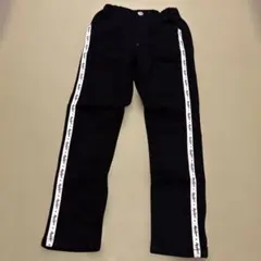 ALGY GIRL ブラック ロングパンツ サイドライン
