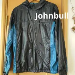 Johnbull フード付きジャケット 黒/青のサムネイル