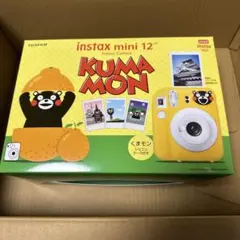【新品未使用】フジフイルム　instax mini12 チェキ　くまモン