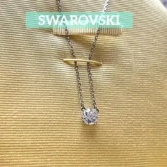 スワロフスキー Stilla ラウンド ペンダント ネックレス