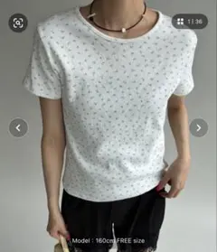FUULLY STUDIO パターンメッシュハーフスリーブTEE