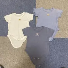 70cm ベビー 半袖肌着 3枚セット