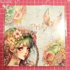 新品♡nene様♡Floral Princess 箔押しメモ薔薇と紫陽花の幻想曲