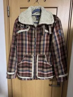 ボアジャケット ディーゼル チェック柄