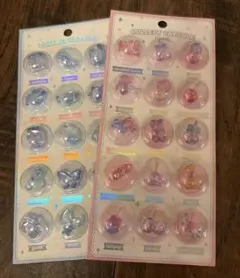 カプセルシール　ぷっくり　立体シール　2枚セット