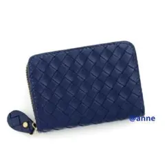 レア✨】BOTTEGA VENETA イントレチャート 名刺入れ ブルー 青 - メルカリ