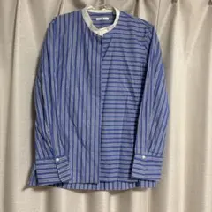 ストライプ 長袖シャツ　ブラウス　きれいめ　UNIQLO +J