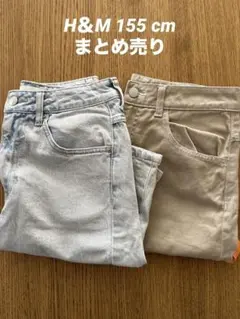 H＆M ハーフパンツ155 女の子　セット売り