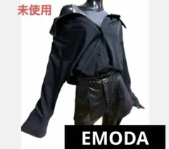 EMODA★ドッキングシャツ【未使用】★【極美品】◆オールシーズン★のサムネイル