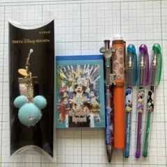 東京ディズニーリゾート ミッキーマウス ストラップ 文房具セット