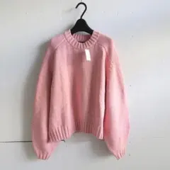 新品 GAP コットンブレンド リラックスフィット クルーネックセーター M