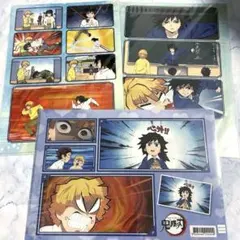 鬼滅の刃　クリアファイル　キメツ学園　義勇　善逸　カナエ　カナヲ 鬼滅の刃 クリアファイル キメツ学園 義勇 善逸 カナエ カナヲ