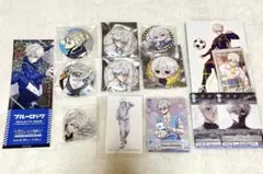 ブルーロック 凪誠士郎 缶バッジ ステッカー カード まとめ売り
