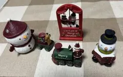 クリスマス　置き物　5点セットのサムネイル