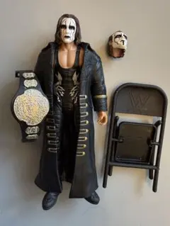 WWE Sting フィギュア チャンピオンベルト付き