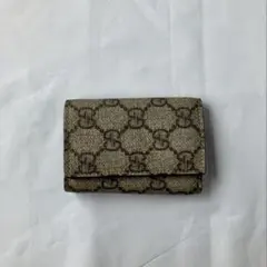 GUCCI GGパターン キーケース レザー