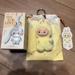 labubu pin for love &