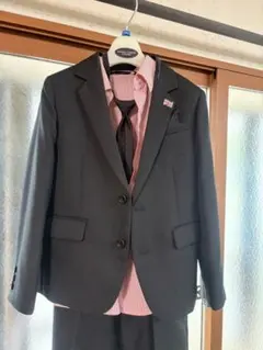 キッズフォーマルスーツセット（黒）