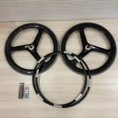 STRiDA ストライダ 18インチカーボンホイール 前後セット - メルカリ