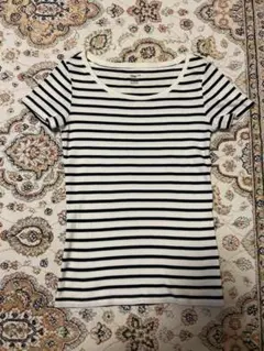 Gap ボーダー 半袖カットソー XXSのサムネイル