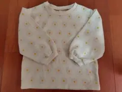 美品❤️トレーナー✨女の子✨100cm✨黄色✨花柄✨mamaraku✨バースデイ