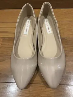 特価！！未使用！SENSE OF PLACE ベージュ フラットシューズ