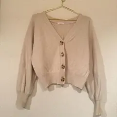 FRAY I.D カーディガン 美品 サイズF アイボリー ベージュ