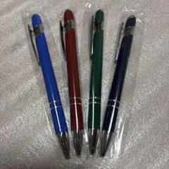 タッチペン付きボールペン4本セット