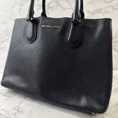MICHAEL KORS マイケルコース 本革 レザー トートバッグ 自立 黒