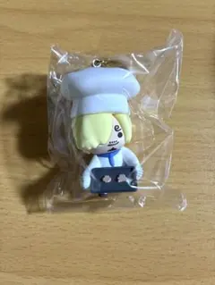 ワンピース　サンジのおやつ　立体ラバーキーホルダー　ジンジャーマンクッキー
