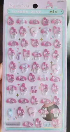 【国内正規品】My Melody ボンボンドロップ ミニシール