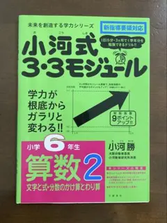 みんみん様専用】小河式3・3モジュール 小学6年生 算数2 小河勝
