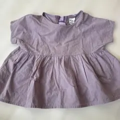 Bee des Bee 半袖ブラウス 100cm パープル