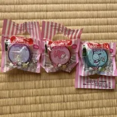 サンリオ　ミニプラケース　3点セット　マイメロディ　ポチャコ　キキとララ匿名配送