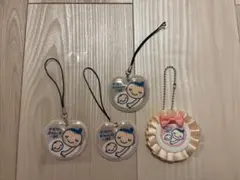 マタニティマーク キーホルダー 4点セット
