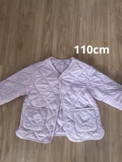 UNIQLO キッズ ウォームパデット ウォッシャブル ジャケット 110ピンク