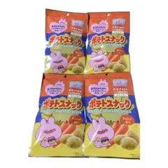 あさみみちゃん ポテトスナック ステッカー 菓子 6点セット ドンキ 未